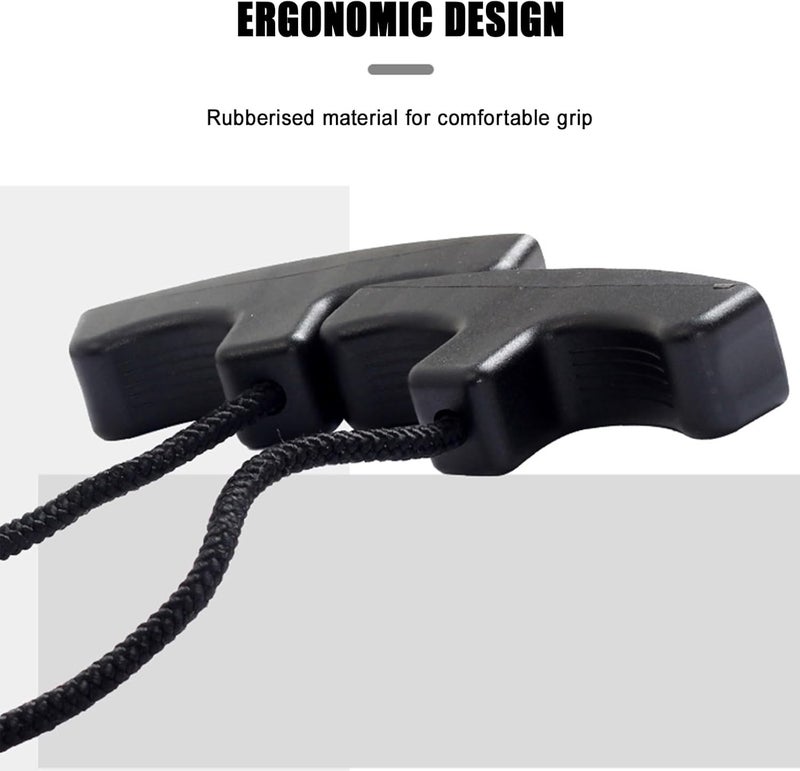 SOPOGER Crossbow Cocking Rope, Crossbow Cocking Device T Handle Crossbow Draw Assist, Crossbow Pull Cord Rope Cocker String Puller Assist Tool - Image 3